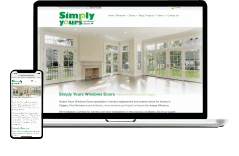 Simply Yours Windows Doors Website